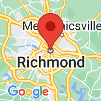 Map of Richmond, VA